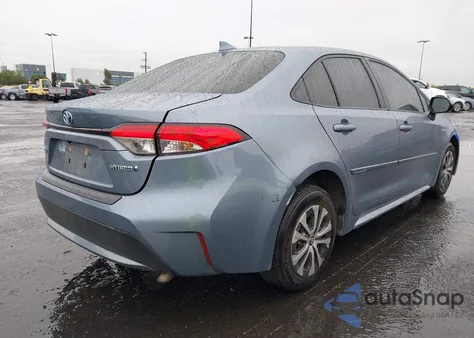 2021 Toyota Corolla Hybrid Le from USA, damaged, VIN JTDEAMDE1MJ024596